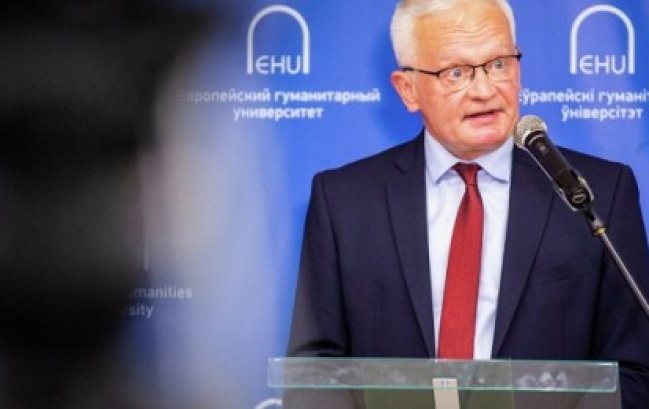Viceministras D. Čekuolis dalyvavo Europos Humanitarinio Universiteto mokslo metų pradžios...
