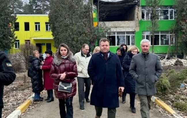 Viceministras M. Adomėnas Kyjive pabrėžė visokeriopą Lietuvos paramą Ukrainai