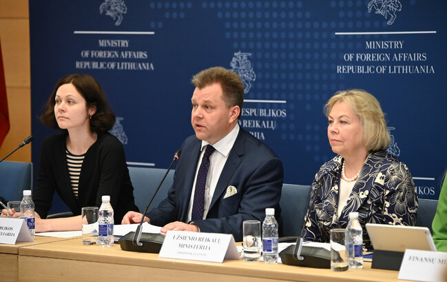 Nacionalinės vystomojo bendradarbiavimo komisijos posėdyje aptarti Ukrainos atstatymo projektai...