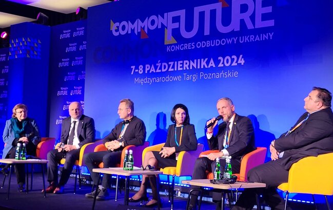 Lenkijoje pristatyti Lietuvos įgyvendinami Ukrainos atstatymo projektai