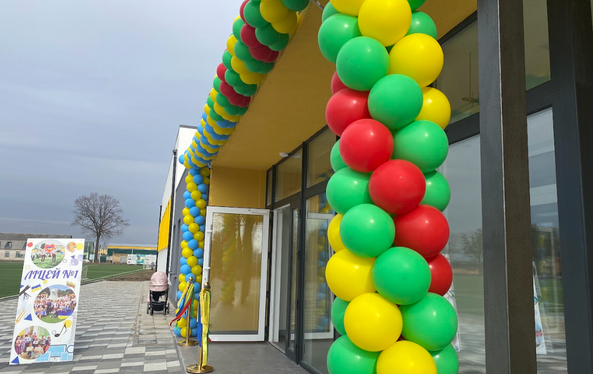Mokyklos Borodiankoje atidarymas
