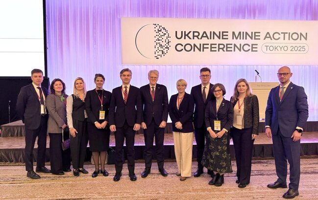 Ukrainos išminavimo konferencija Japonijoje