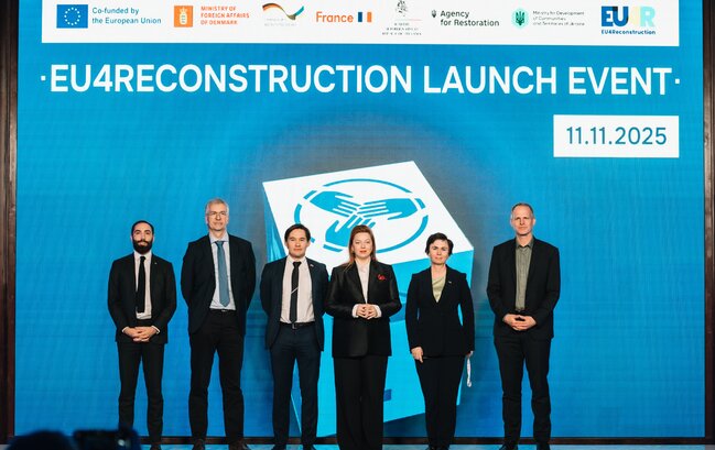 Kyjive surengtame renginyje, skirtame Ukrainos atstatymui, pristatytas „EU4Reconstruction“ projektas