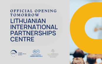 The Lithuanian International Partnerships Centre Opens Tomorrow