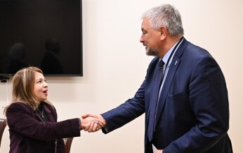 Lithuanian Vice-Minister V. Verbickas  discussed the future of the “GovTech Lab” Initiative with...