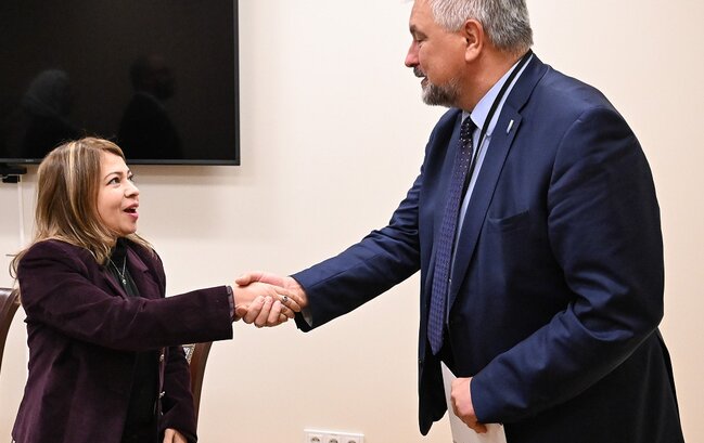 Viceministras V. Verbickas su Palestinos delegacija aptarė „GovTech Lab“ Palestinoje iniciatyvos...